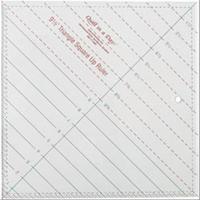 Quilt In A Day Triangle Square Up Ruler-9-1/2X9-1/2 230951