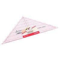 Quilting Rule 90 Degree Triangle 7.5 x 15.5\'\' by Sew Easy 375636