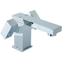 Quadrato Modern Styled 1/4 Turn Basin Mounted Mixer Tap