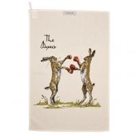 Queens Country Pursuits Tea Towel, Tea Towel, The Boxers