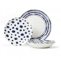 Queens Sieni Inkie 12 Piece Dinnerware Set