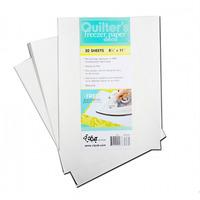 quilters freezer paper 85 x 11