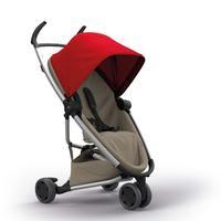 quinny zapp flex stroller in red on sand