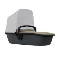 Quinny Lux Carrycot in Sand on Graphite