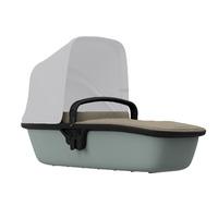 Quinny Lux Carrycot in Sand on Grey