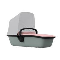 Quinny Lux Carrycot in Blush on Grey