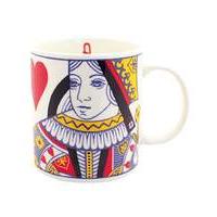 queen of hearts new bone china mug
