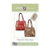 Quilts Illustrated Accessories Sewing Pattern Veranda Tote Bag