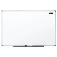 quartet 2400x1200mm aluminium trim dry wipe magnetic whiteboard