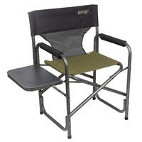 quest surrey directors chair in green and grey