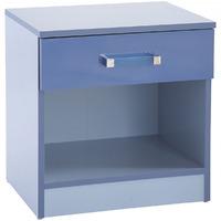 Quebec Bedside Chest Blue