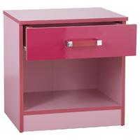 Quebec Bedside Chest Pink