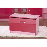 Quebec Ottoman Storage Box Pink