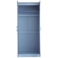 Quebec 2 Door Wardrobe Blue