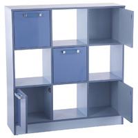 quebec 3 x 3 storage cubes blue