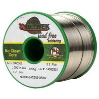 Qualitek Lead Free Solder Wire SAC305 NC600 Flux 2.2% 1.27mm 500g Reel