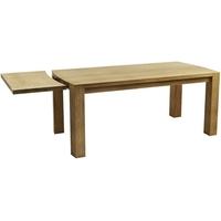 qualita goliath oak dining table 220cm extending