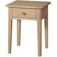 Qualita Hudson Oak Bedside Table