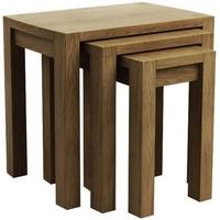 Qualita Goliath Oak Nest of Tables