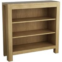 qualita goliath oak shelving unit low