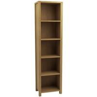 qualita sims oak shelving unit tall open