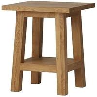 Qualita Trinity Oak Side Table