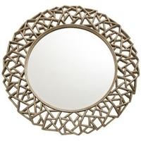 Quin Distressed Gold Leaf Mirror