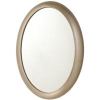 Quin Pale Brass Oval Mirror