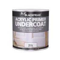 Quick Drying Acrylic Primer Undercoat White 1 Litre