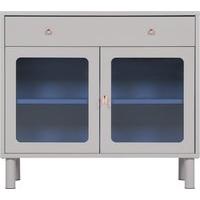 Quin Compact Cabinet, Grey