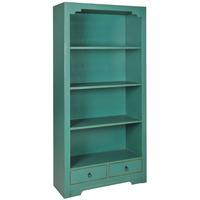 Quitman Nanjing 2 Drawer Bookcase with 4 Shelves