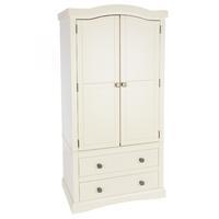 Quebec 2 Door 2 Drawer Wardrobe