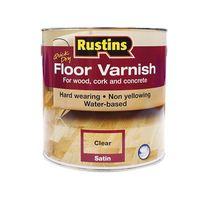 Quick Dry Coloured Floor Varnish Medium Oak 2.5 Litre