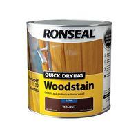 quick drying woodstain satin walnut 25 litre