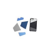 Quirky Pegit Modular iPhone Case with 6 Removable Colour Panel - Grey