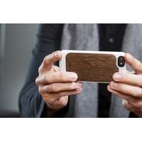 Quirky Pli Slim Wooden Case for iPhone 5/5S - White