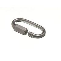 Quick Link Chain Repair Shackle 5MM 3/16 Bzp Zinc Plated Steel ( pack of 20 )
