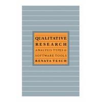 qualitative research analysis types and software