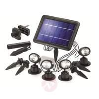 Quattro Power solar spotlight set