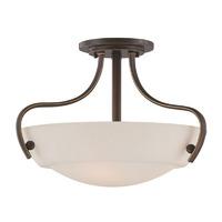 Quoizel Chantilly 3 Lamp Semi Flush Ceiling Light
