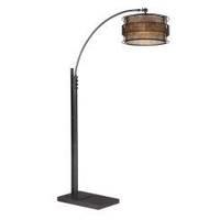 Quoizel Laguna Over Hang Floor Lamp in Copper