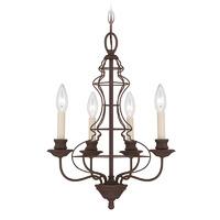 Quoizel Laila 4 Light Chandelier in Bronze