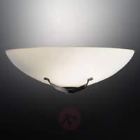 Quebec Wall Light Scavo Glass Semi-Circular