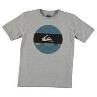 Quiksilver Checked Disk Short Sleeve T Shirt Junior Boys