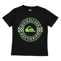 Quiksilver Checkerband Tshirt Junior Boys