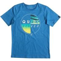 Quiksilver Classic Blazed - Camiseta boys\'s Children\'s T shirt in blue