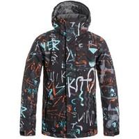 quiksilver mission printed chaqueta para nieve boyss childrens jacket  ...