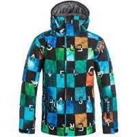 quiksilver mission printed chaqueta para nieve boyss childrens jacket  ...