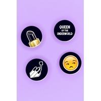 Queen Of The Underworld Badge Pack