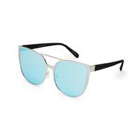 Quay Australia Sunglasses QW-000162 Sorority Princess SLV/BLUE